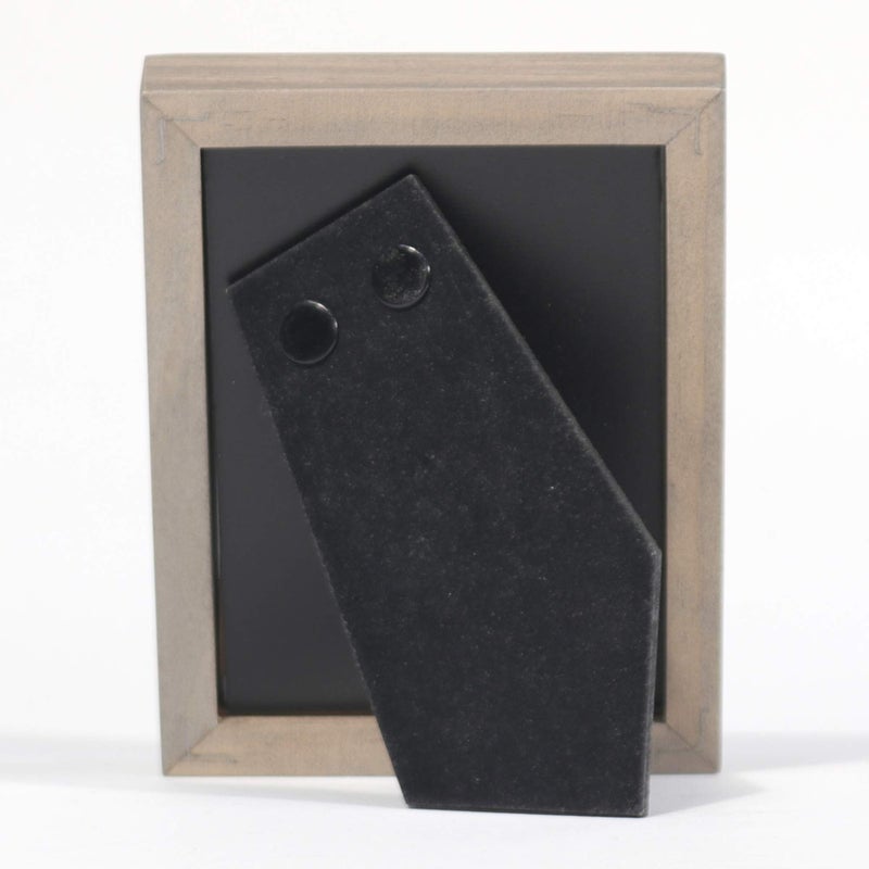 Lawrence Frames Studio Wood Picture Frame, 2.5x3.5, Gray - Image 3